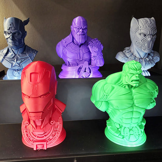 Custom 3D Printed Miniature Bust – Collectible Figurine