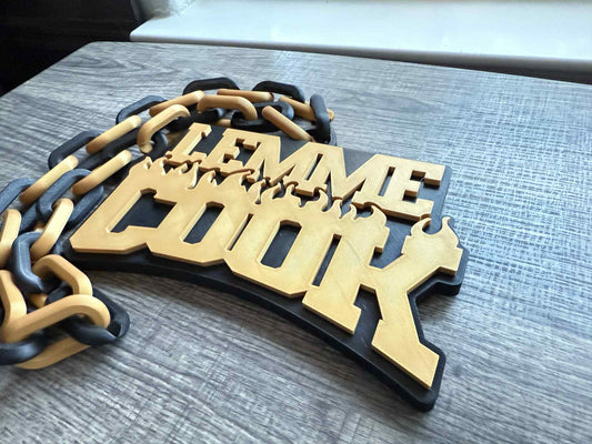 LEMME COOK – 3D Printed Statement Chain