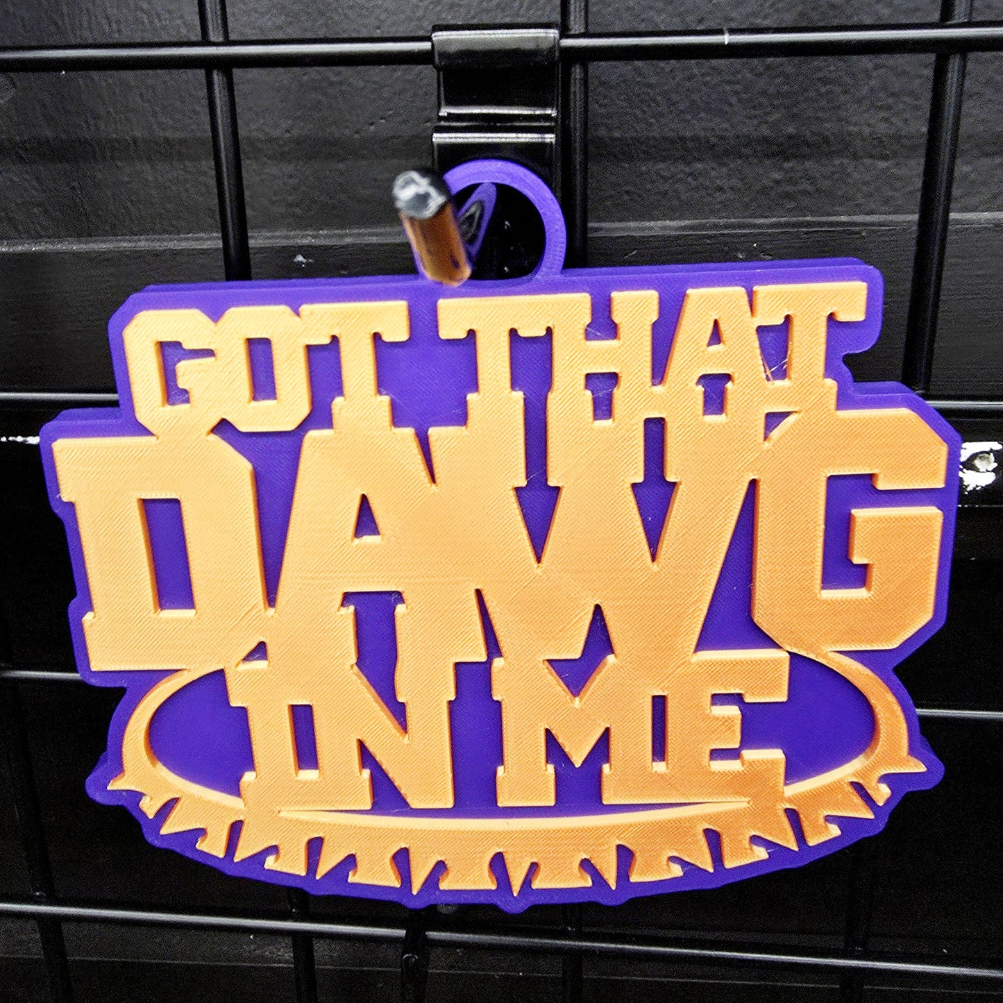 “Got That Dog In Me” Turnover Chain – 3D Printed