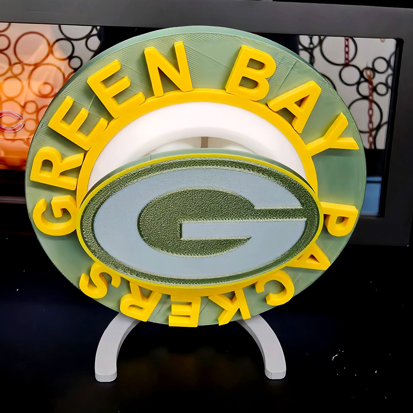 Favorite Football Team Spinning Turnover Chain – 3D Printed (Choose City)