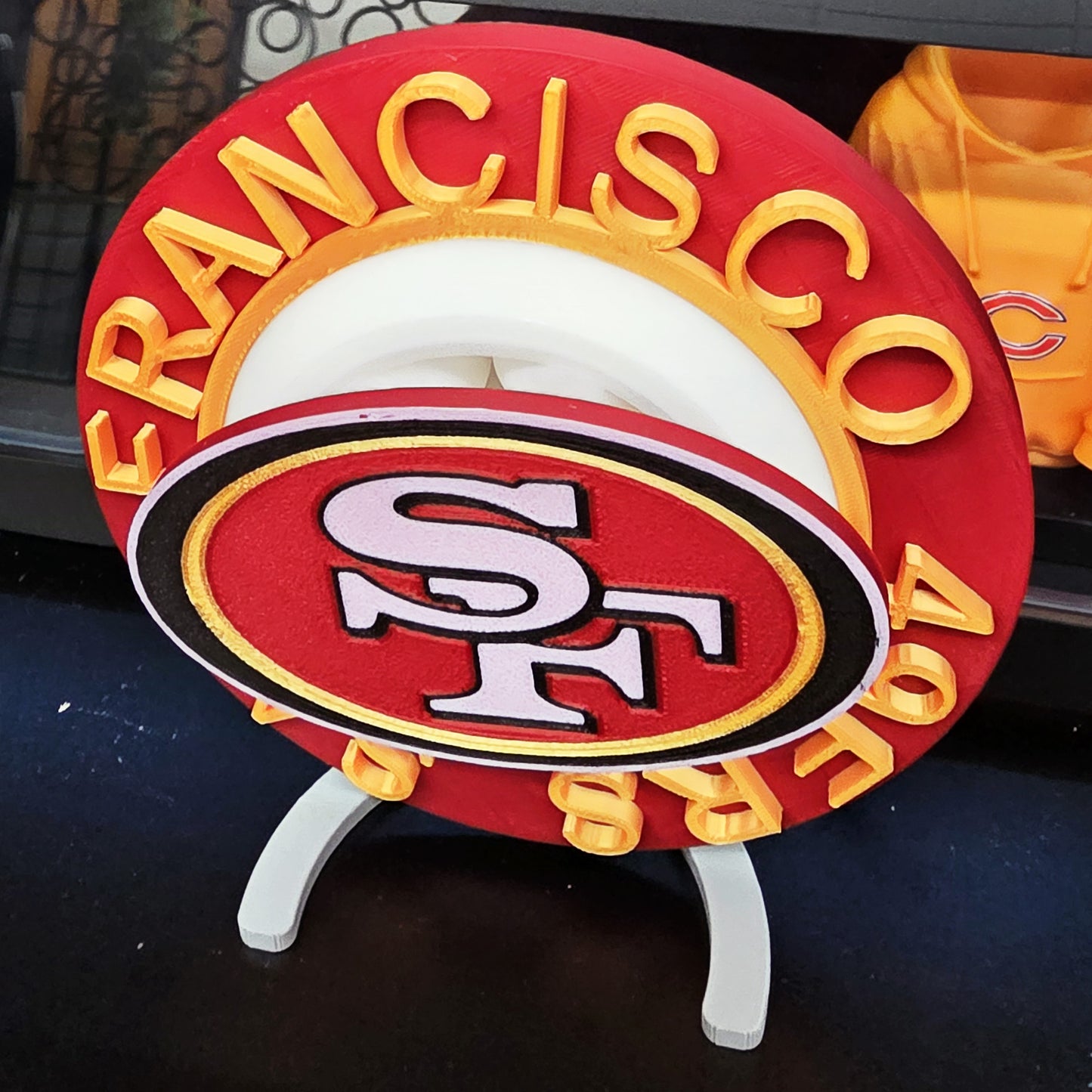 Favorite Football Team Spinning Turnover Chain – 3D Printed (Choose City)